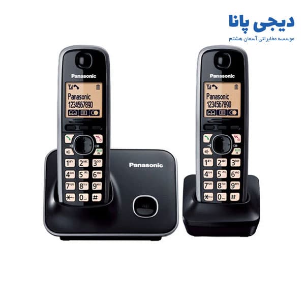 تلفن بیسیم پاناسونیک مدل Panasonic KX-TG3712BX — تصویر ۳