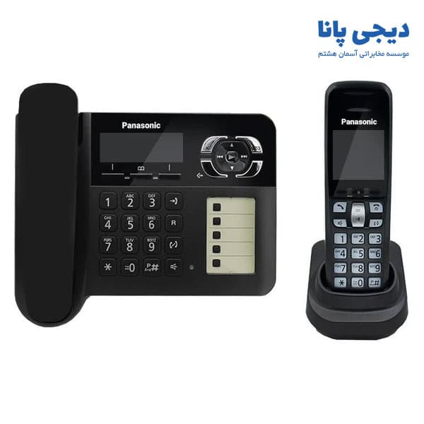 تلفن ثابت بیسیم پاناسونیک مدل Panasonic KX-TGF120 — تصویر ۶