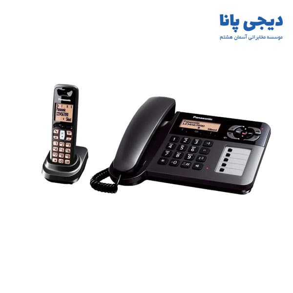 تلفن ثابت بیسیم پاناسونیک مدل Panasonic KX-TGF120 — تصویر ۲