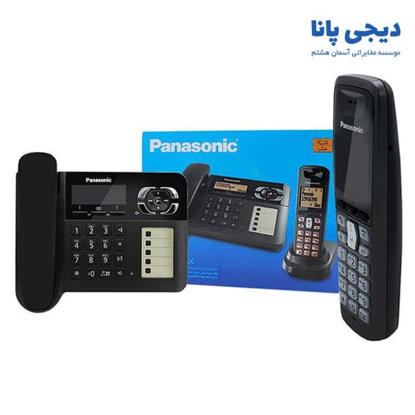 تلفن ثابت بیسیم پاناسونیک مدل Panasonic KX-TGF120 — تصویر ۴