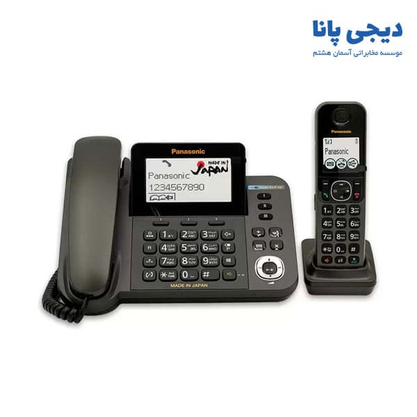 تلفن ثابت بیسیم پاناسونیک مدل Panasonic KX-TGF320JX — تصویر ۱۲
