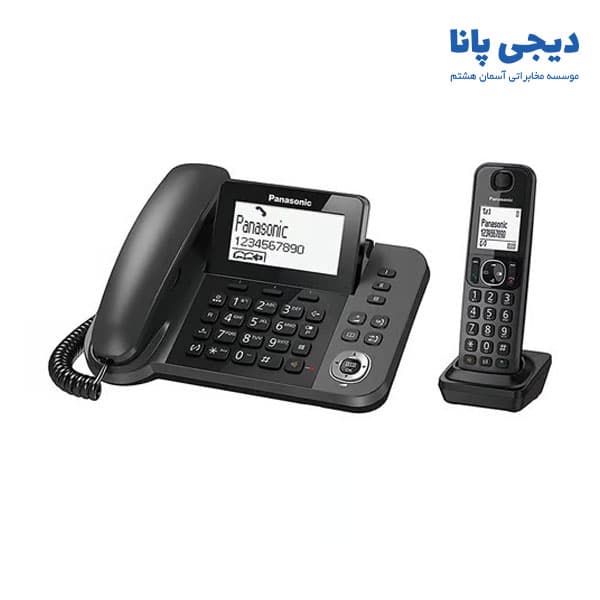 تلفن ثابت بیسیم پاناسونیک مدل Panasonic KX-TGF320JX — تصویر ۳