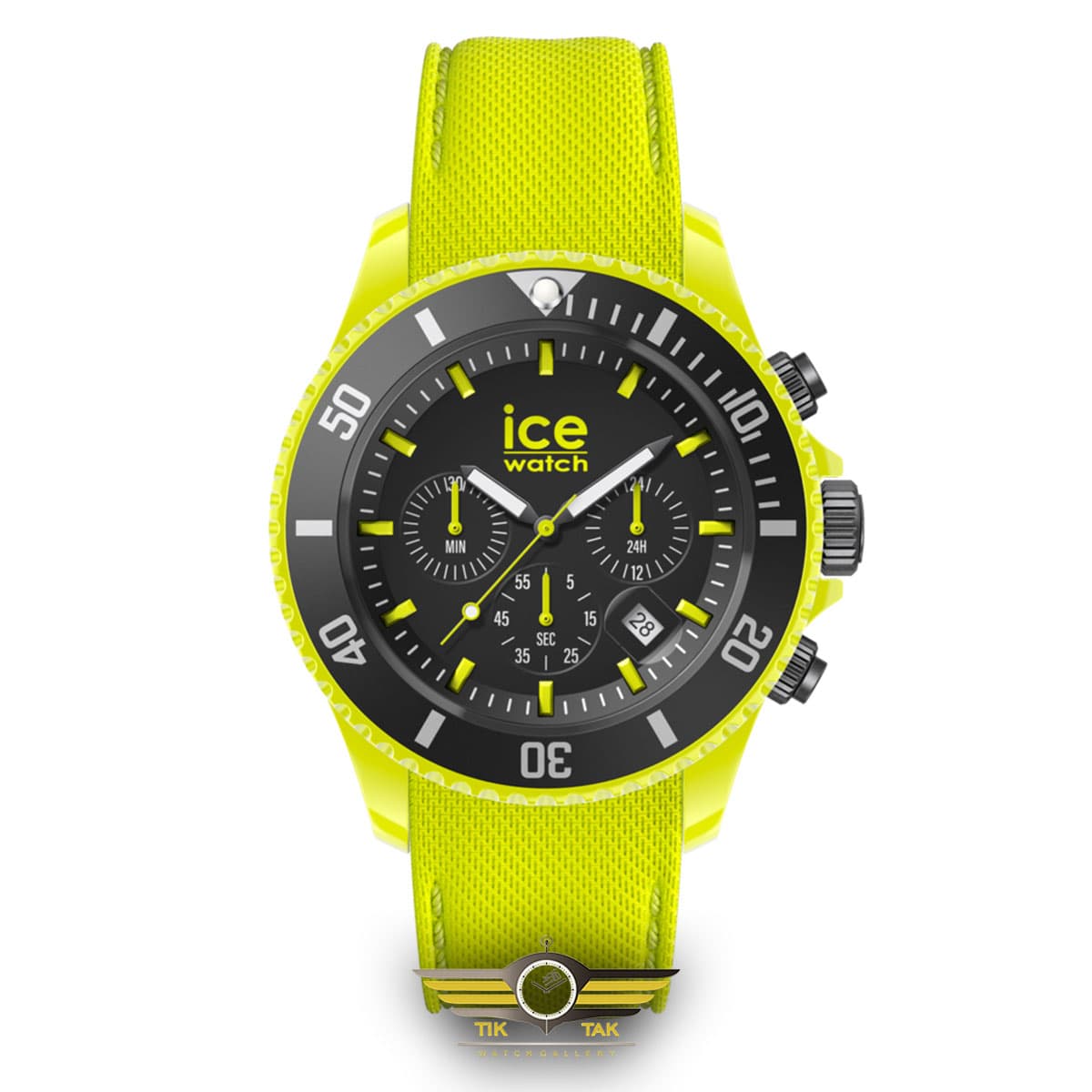 ساعت آیس واچ ICE chrono Neon yellow Large - قیمت و خرید گالری تیک تاک — تصویر ۳