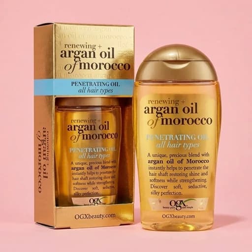 روغن آرگان او جی ایکس OGX مناسب انواع مو حجم 100 میل — تصویر ۱۲