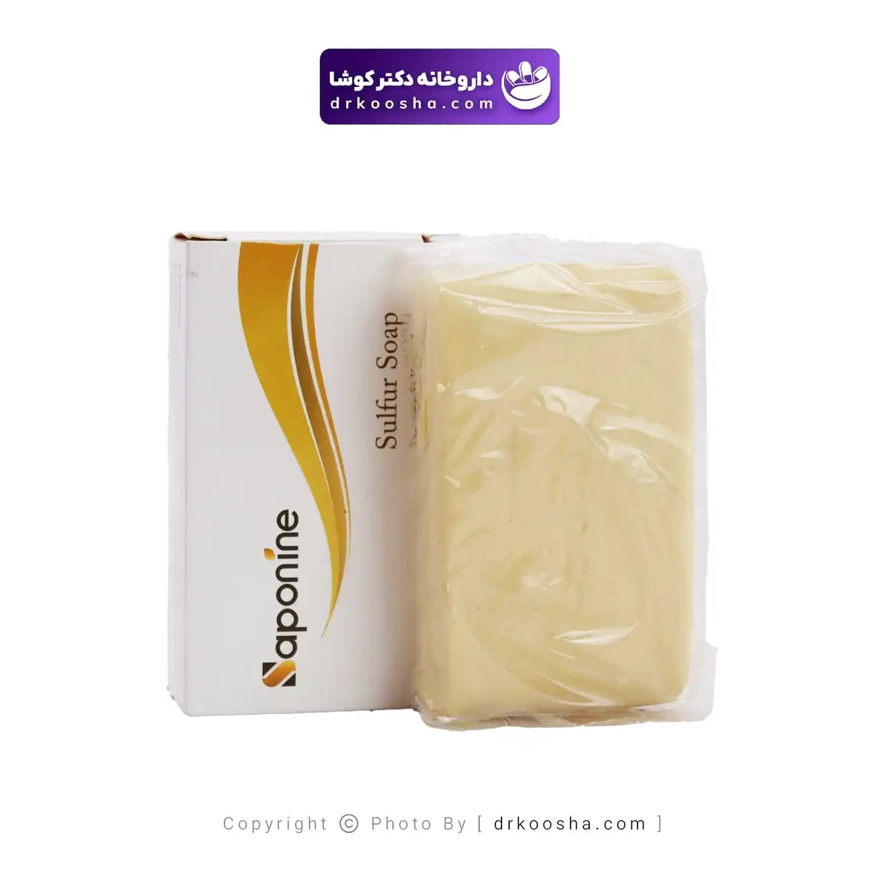 صابون ضد جوش گوگرد ساپونین 100 گرم — تصویر ۵