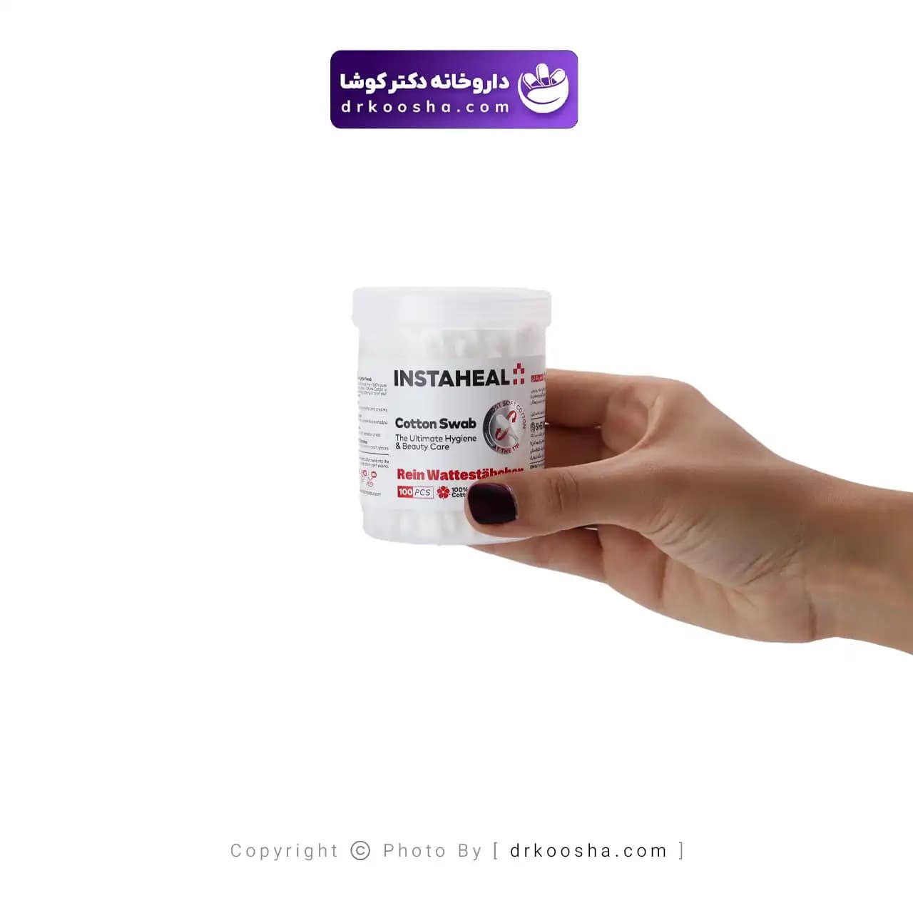 گوش پاک کن اینستاهیل 100 عددی — تصویر ۷