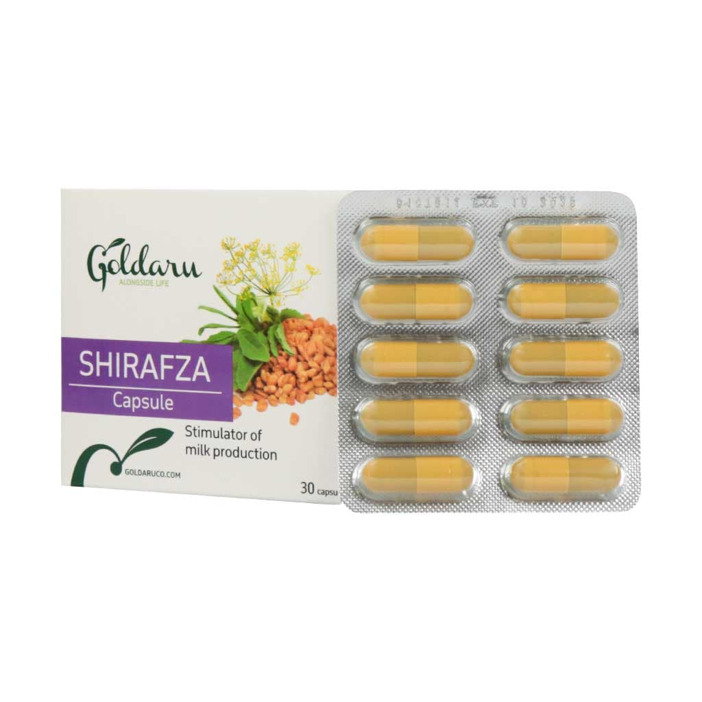 کپسول شیرافزا گل دارو 30 عددی — تصویر ۱۰