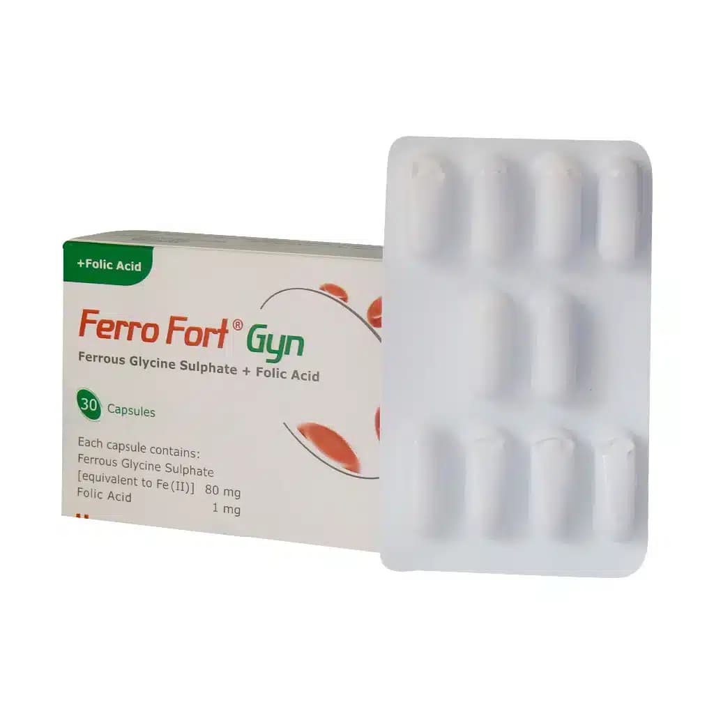 قرص فروفورت گاین 30 عددی عبیدی+پیشگیری و درمان کم‌خونی ناشی از فقر آهن — تصویر ۵