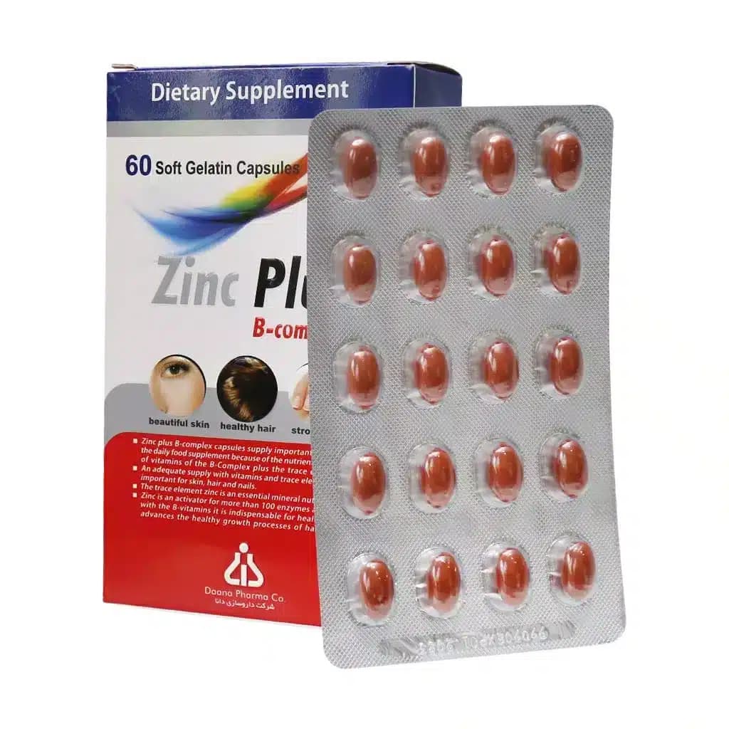 قرص زینک 5 میلی گرم+تقویت سیستم ایمنی، حفظ سلامت پوست، مو و ناخن