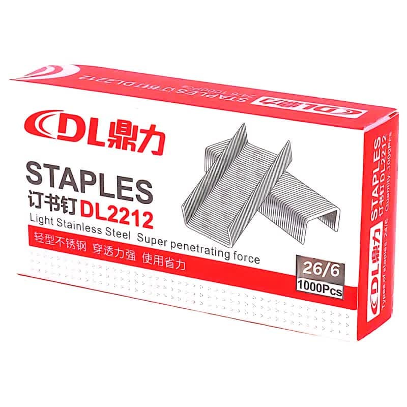 میخ منگنه 26/6 DL (1000 عددی)