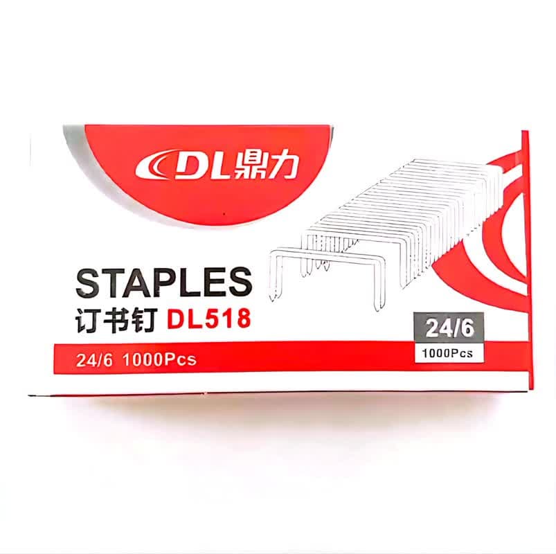 میخ منگنه 24/6 DL کد 518 (1000 عددی)