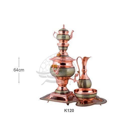 سرویس سماور خاتم کاری