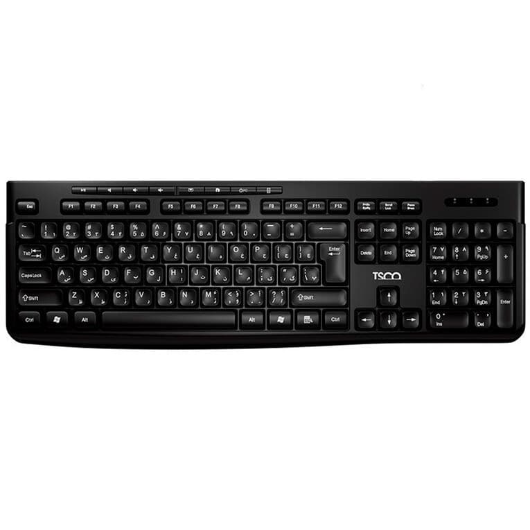 کیبورد بی سیم تسکو مدل TSCO TK7007W Wireless Keyboard