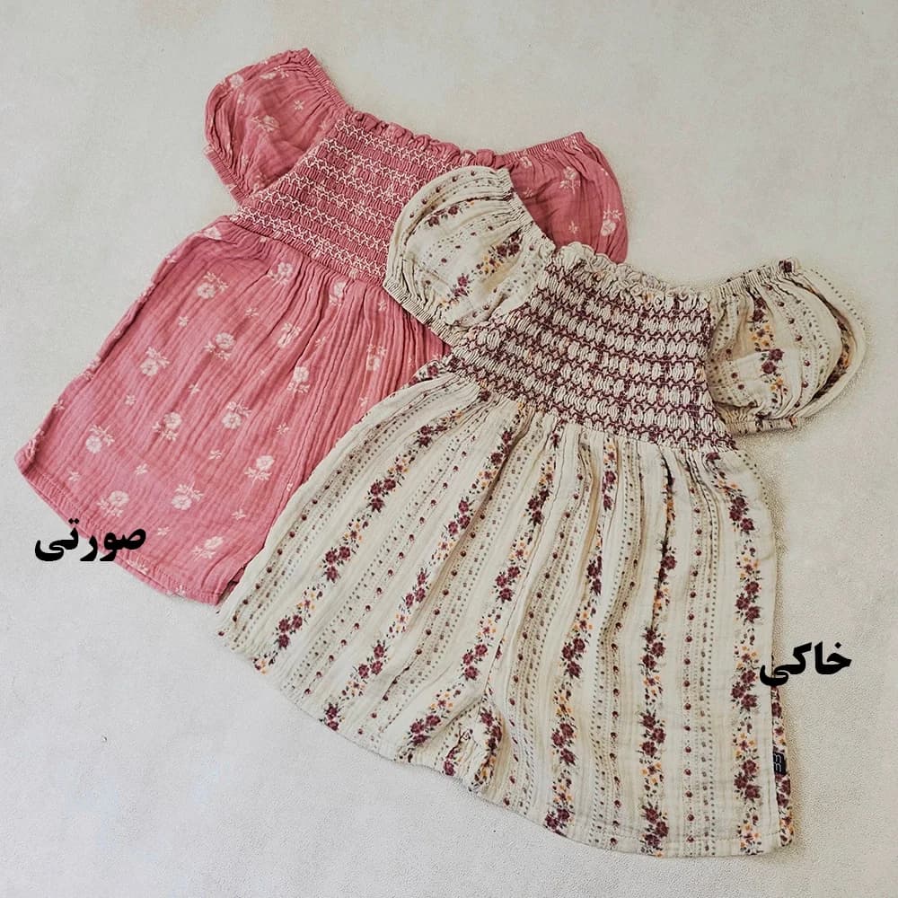 رامپر موسلین گلدار-LK1744 — تصویر ۴