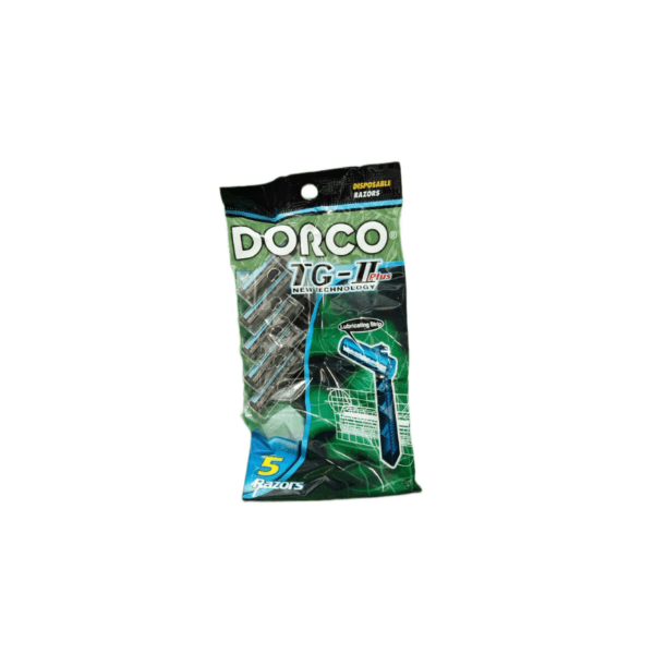 ژیلت دورکو مدل تی جی پلاس DORCO TG-ll plus بسته 5 عددی