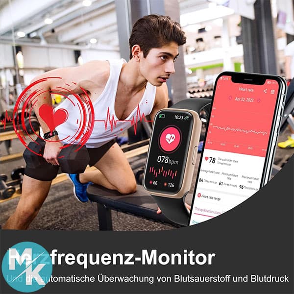ساعت هوشمند برند BingoFit مدل FT816HR — تصویر ۸