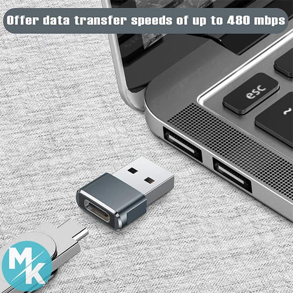 مبدل Type-C به USB برند Basesailor مدل 3P — تصویر ۵