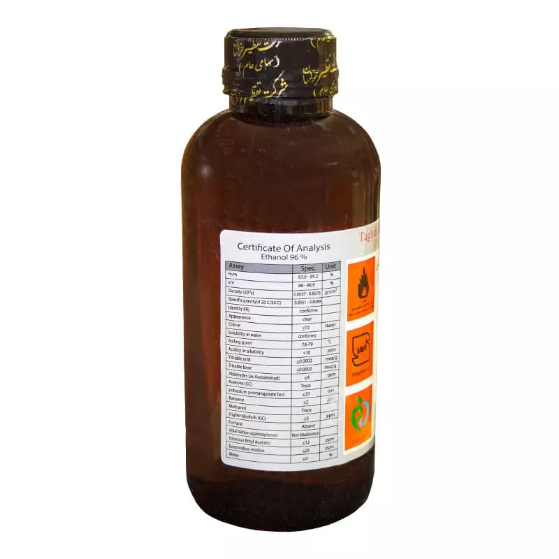 الکل اتیلیک تقطیر خراسان 96% — تصویر ۸