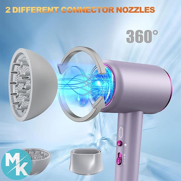 سشوار یونی 2400W برند JANOLTY مدل STL-8878PRO — تصویر ۳