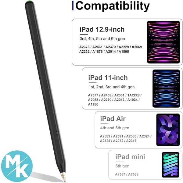 قلم لمسی آیپد برند KEEPRO مدل iPen-Black — تصویر ۷