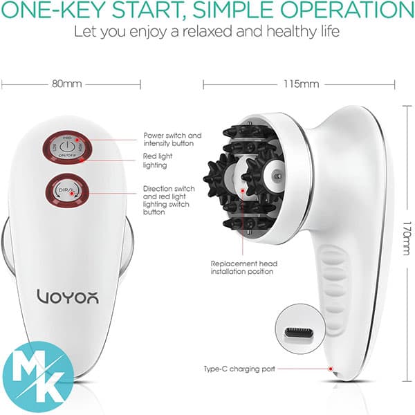 ماساژور سلولیت بی سیم برند VOYOR مدل VRMM1 — تصویر ۱۰