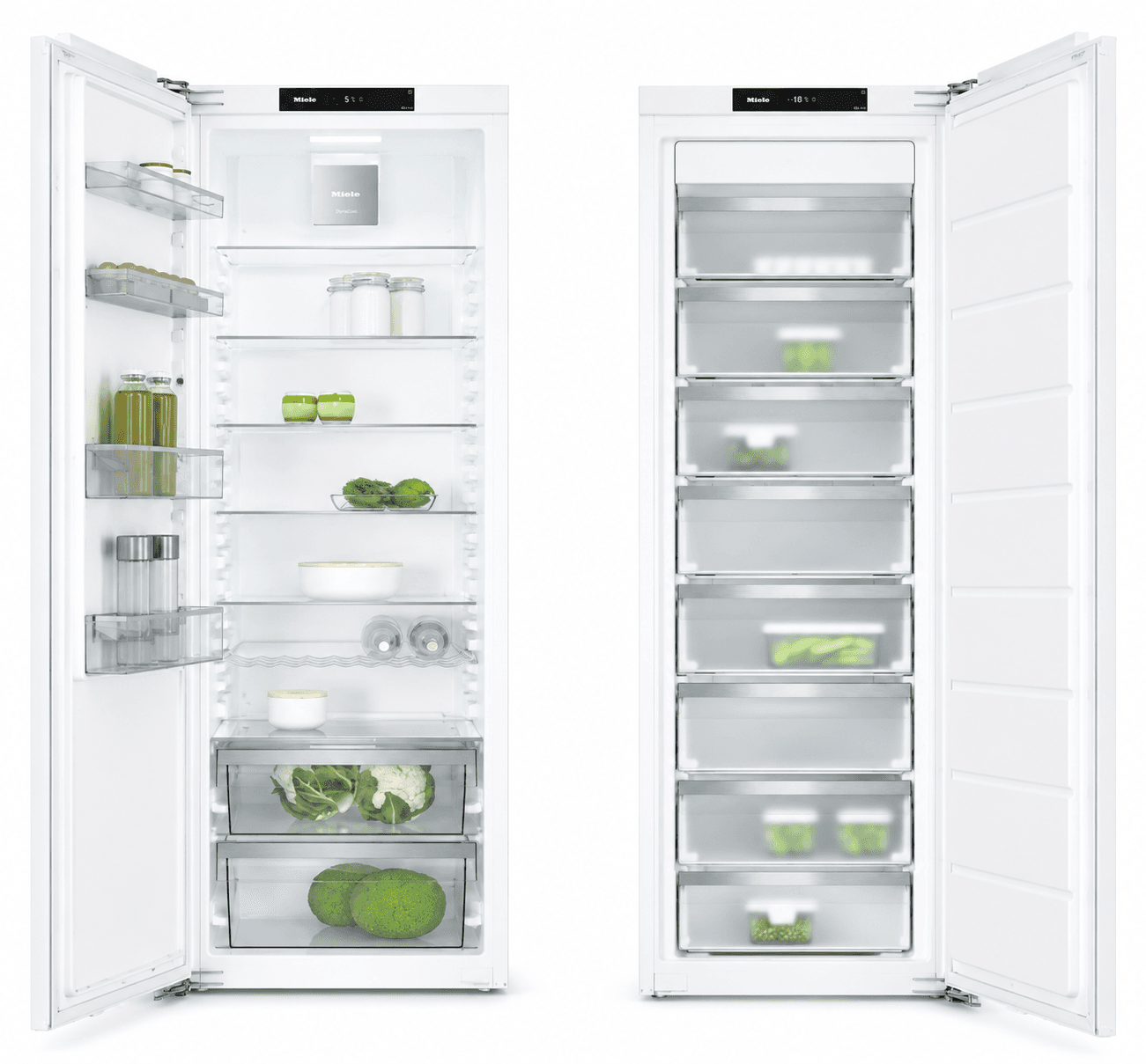 یخچال فریزر توکار میله Miele مدل K7733E و FNS7770E — تصویر ۴