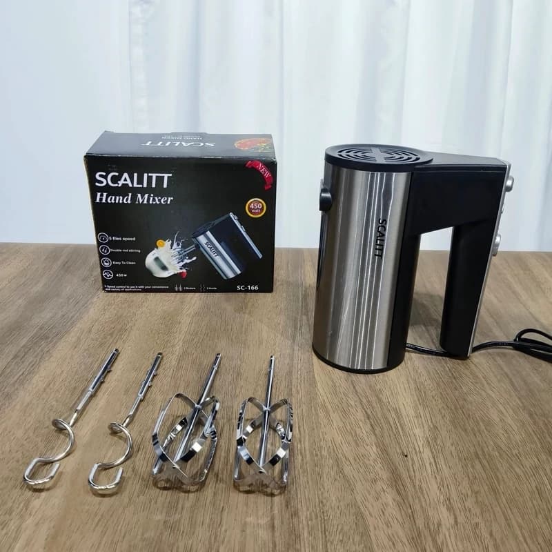 همزن دستی 5 سرعته + توربو – 800 وات SCALITT