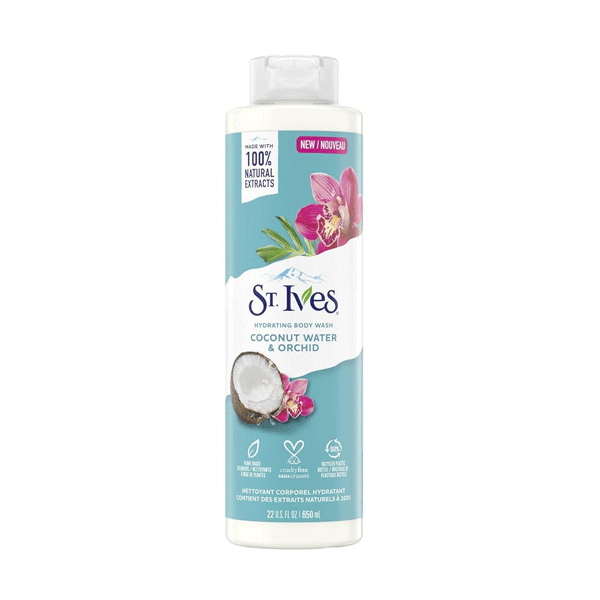 شامپو بدن آبرسان St. Ives با رایحه آب نارگیل و ارکیده