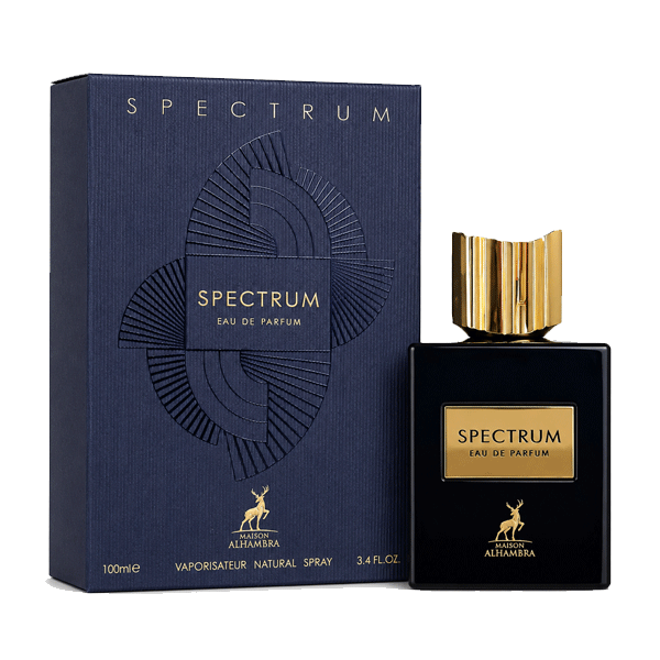 ادکلن الحمبرا مدل اسپکتروم رایحه روژا داو الیزیوم پور هوم پارفوم کلوژن