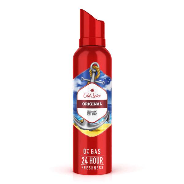 اسپری بدن الد اسپایس بدون گاز مدل اورجینال Old Spice Original — تصویر ۳