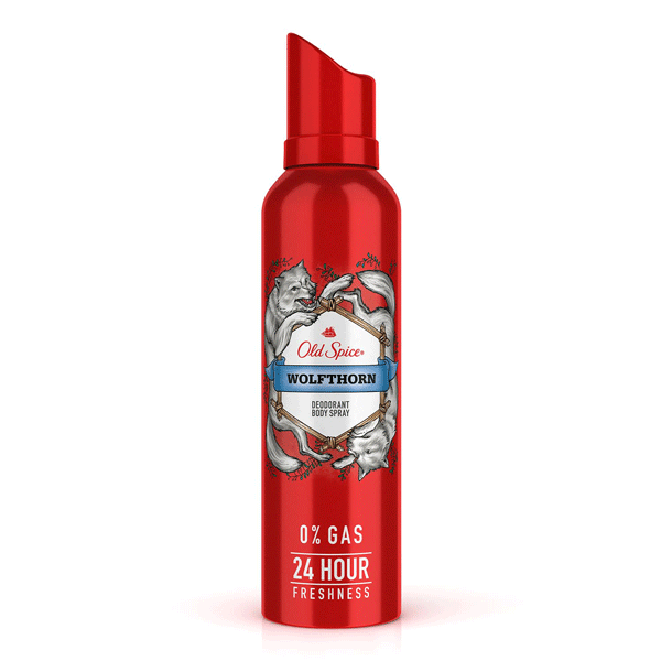 اسپری بدن الد اسپایس بدون گاز مدل Old Spice Wolfthorn