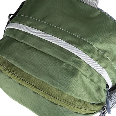 کیف کمری کوهنوردی پکینیو کوله پشتی شو | سبز/طوسی — تصویر ۷