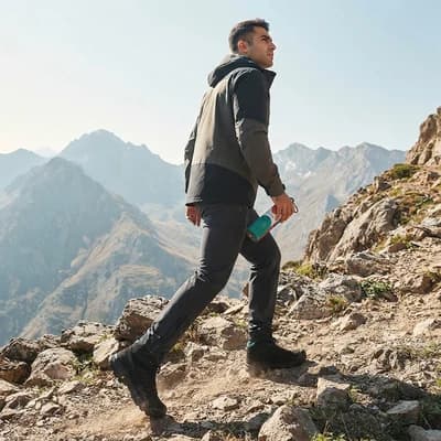 کفش کوهنوردی و طبیعت گردی ساقدار ضد آب هامتو 260672 | مشکی — تصویر ۸