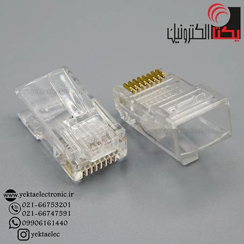 سوکت شبکه RJ45 نری 8P8C — تصویر ۲