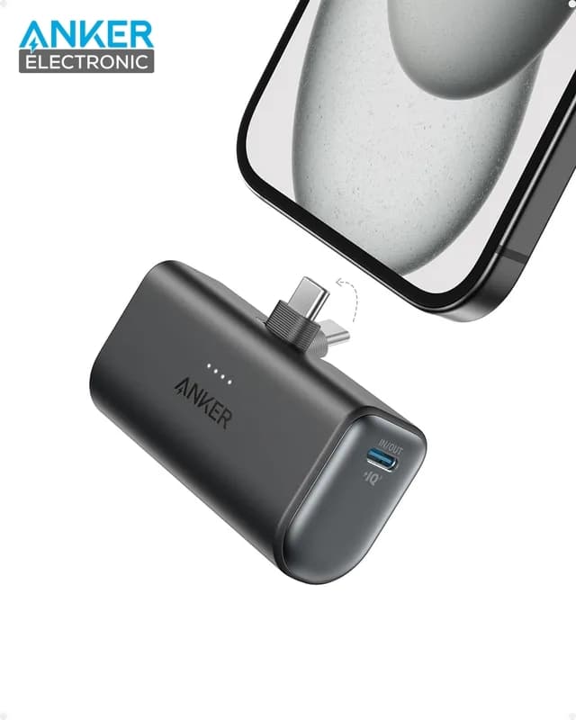 پاوربانک 5000 میلی آمپر انکر Anker Nano 5000mAh Power Bank