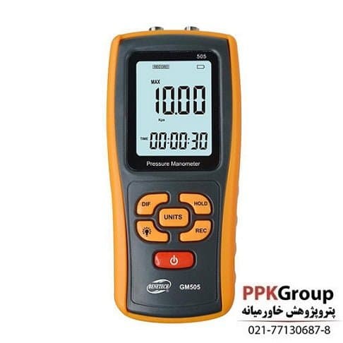 فشار سنج دیجیتال بنتک مدل GM505 — تصویر ۲