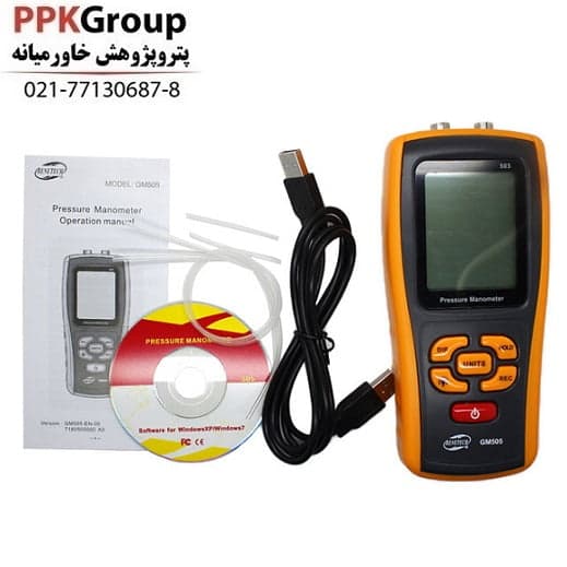 فشار سنج دیجیتال بنتک مدل GM505 — تصویر ۴