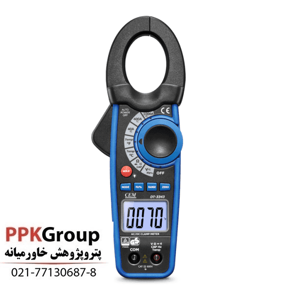 آمپر متر دیجیتال CEM AC/DC 1000A مدل DT-3347 — تصویر ۵