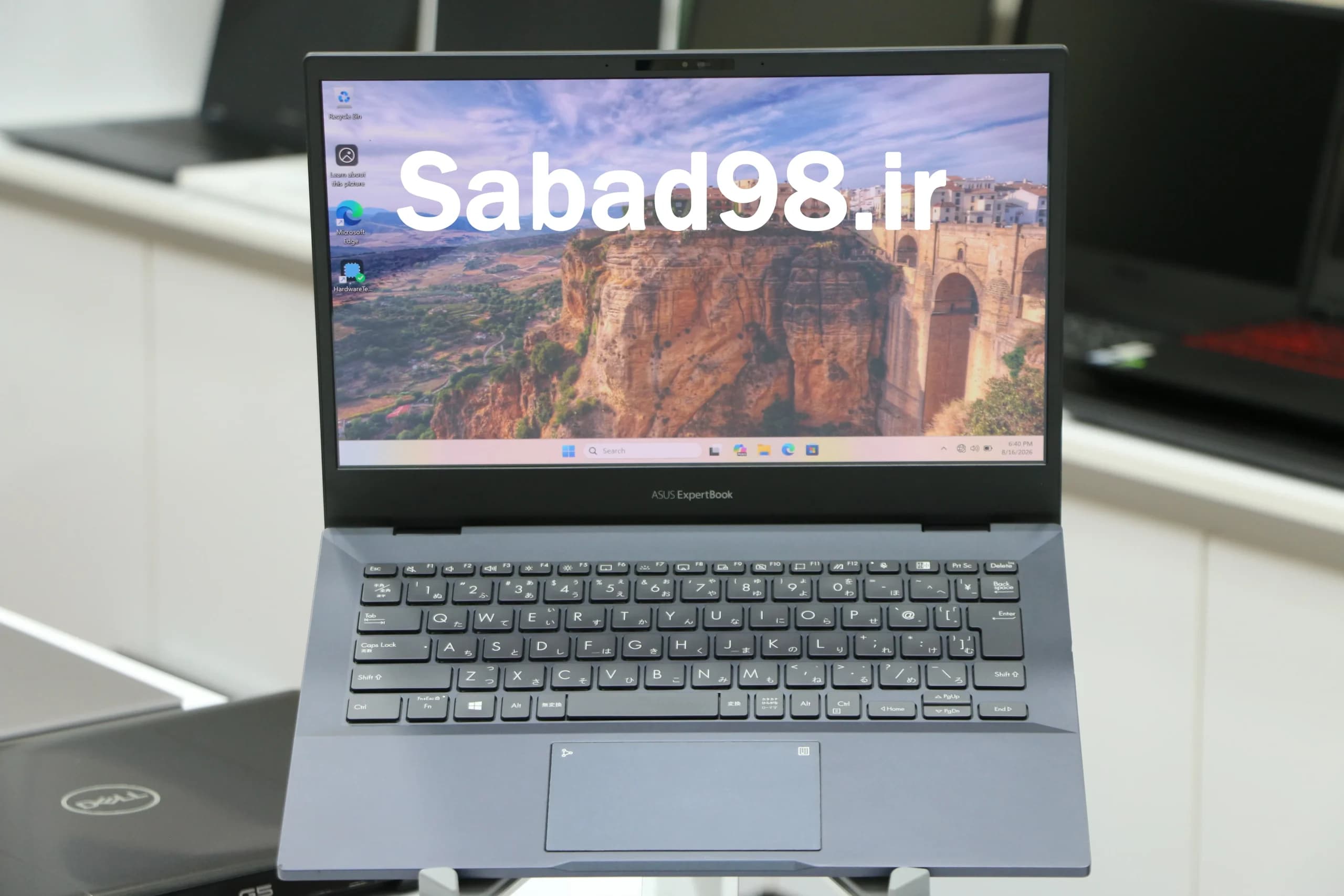 لپ تاپ ASUS Expertbook i5 1135G7 | 8GB | SSD 256GB | Intel Iris Xe | 13.5 inch FHD — تصویر ۲