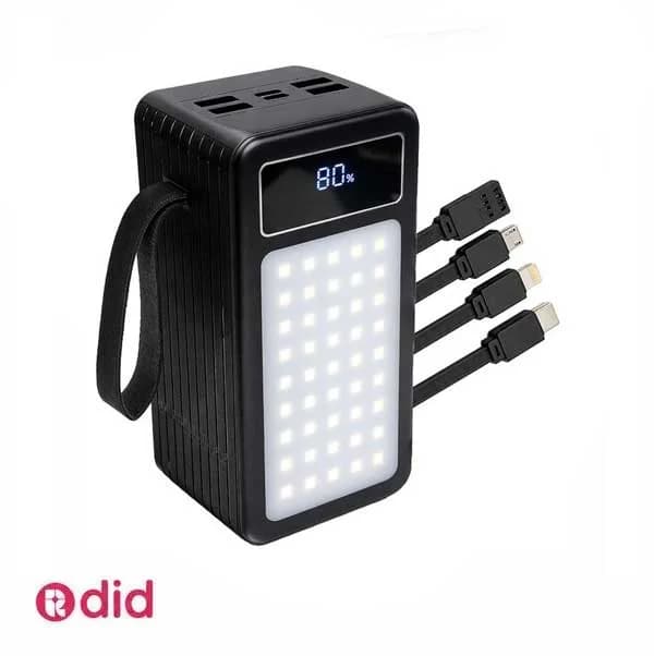 پاوربانک 22.5 وات پی زد ایکس مدل V89S ظرفیت 50000 میلی‌آمپرساعت — تصویر ۸