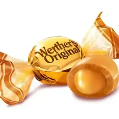 آبنبات وردرز اوریجینال با مغز کرم کارامل (کرمی فیلینگ) 1 کیلویی Werther’s Original Creamy Filling — تصویر ۳