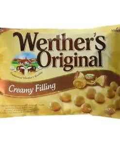 آبنبات وردرز اوریجینال با مغز کرم کارامل (کرمی فیلینگ) 1 کیلویی Werther’s Original Creamy Filling — تصویر ۶