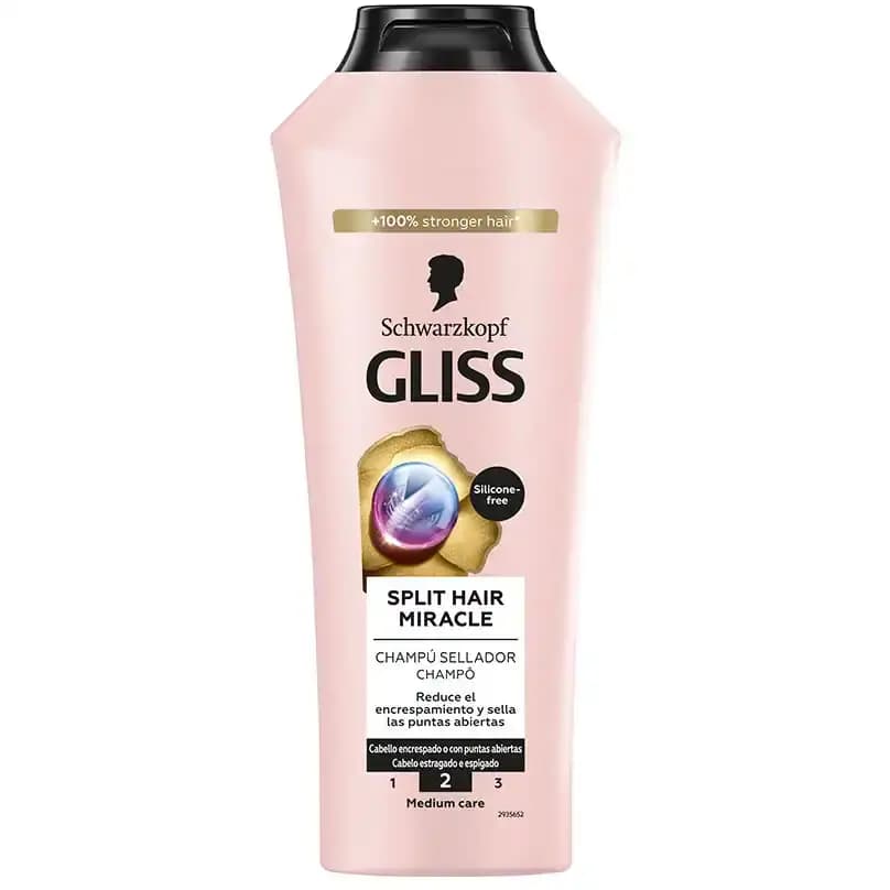 شامپو گلیس اسپلیت هیر میراکل ضد موخوره 400میل Gliss Split Hair Miracle Shampoo