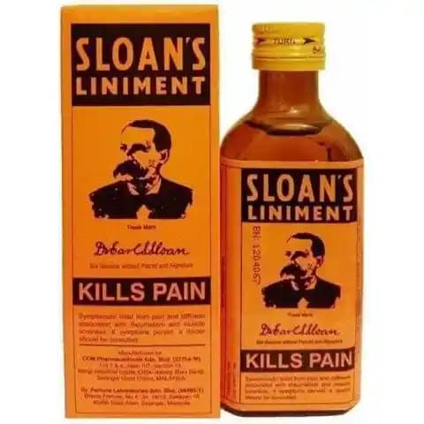 روغن ضد درد و مرهم سلوان (اسلونز) اصل 70 میل Sloan’s Pain Killer Liniment — تصویر ۲
