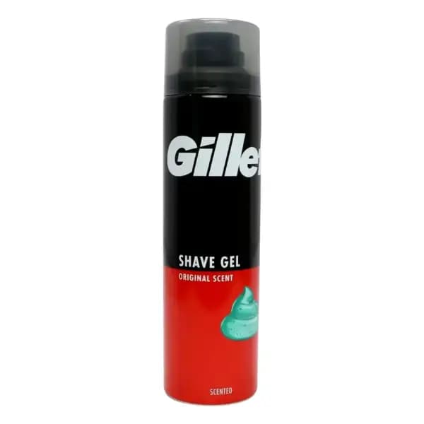 ژل اصلاح ژیلت اورجینال (کلاسیک) 200 میل Gillette Shaving Gel Original Scent — تصویر ۶