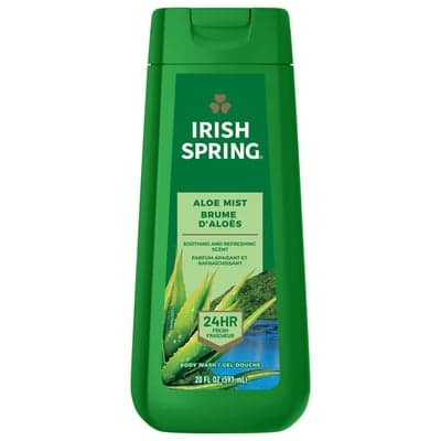 شامپو- ژل شستشوی بدن و صورت آیریش اسپرینگ آلوئه میست 590 گرمی Irish Spring Moisturizing Face & Body Wash Aloe Mist — تصویر ۸