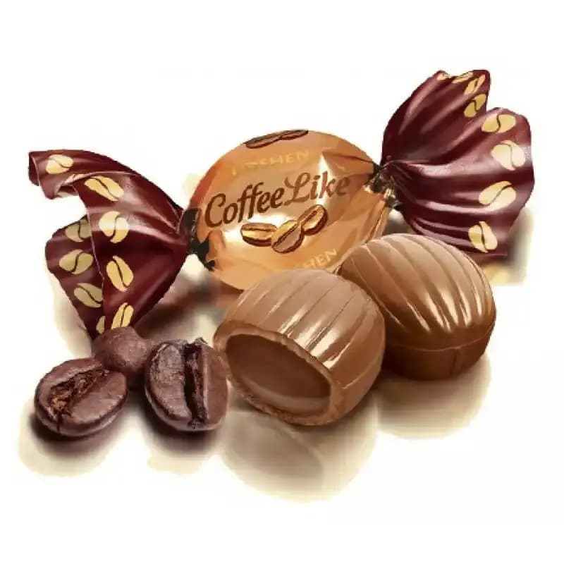 آبنبات کافی لایک روشن با مغز کارامل قهوه 1 کیلویی Roshen Coffee Like — تصویر ۸