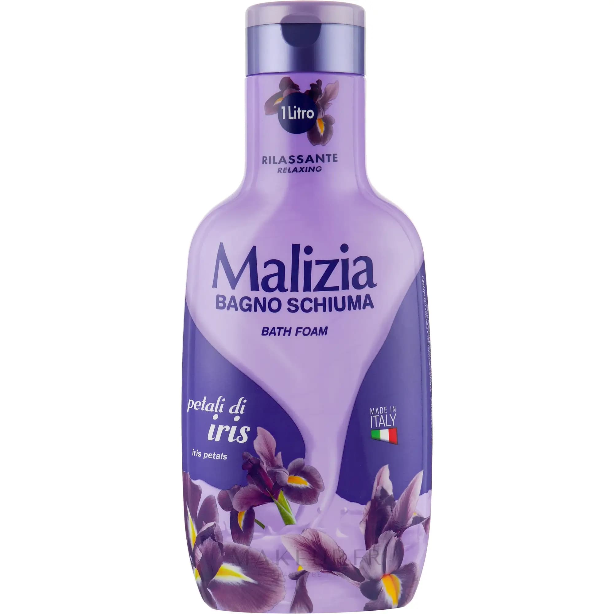 شامپو بدن (شاور ژل) مالیزیا با عصاره گل زنبق یک لیتری Malizia Shower Gel Iris Petals