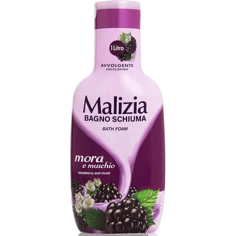 شامپو بدن (شاور ژل) مالیزیا با رایحه شاه توت و مشک یک لیتری Malizia Shower Gel Blackberry and Musk — تصویر ۷