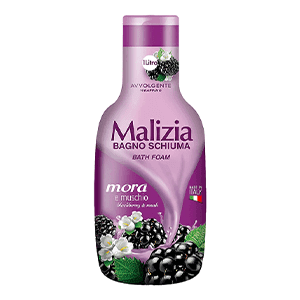 شامپو بدن (شاور ژل) مالیزیا با رایحه شاه توت و مشک یک لیتری Malizia Shower Gel Blackberry and Musk — تصویر ۶